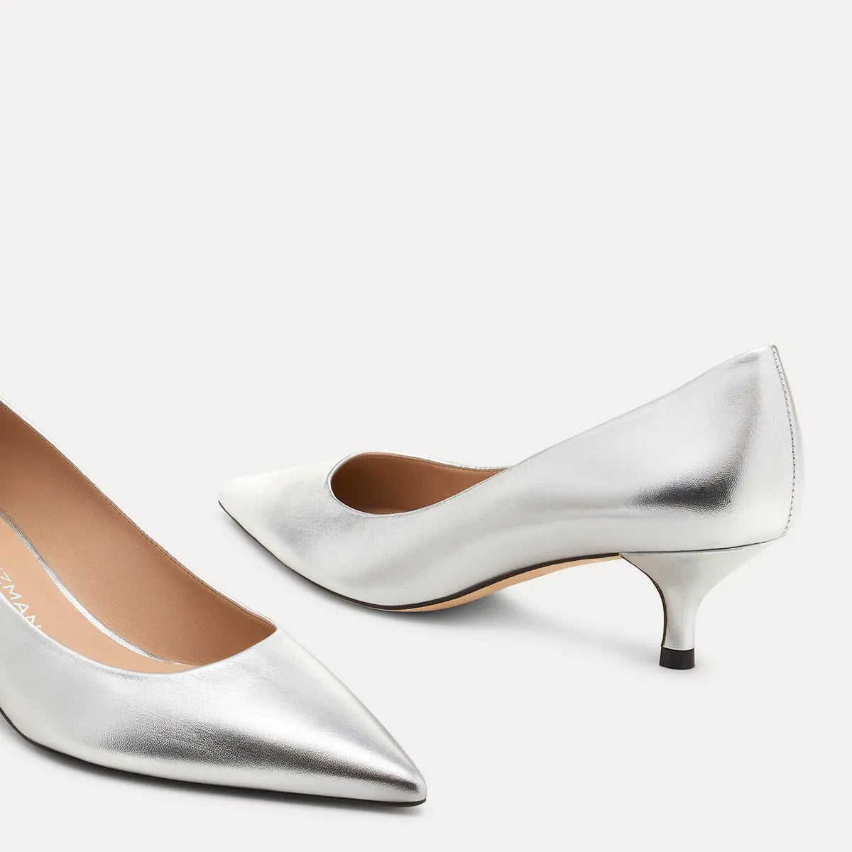 Stuart Power Pump 50 - Silver Leather
