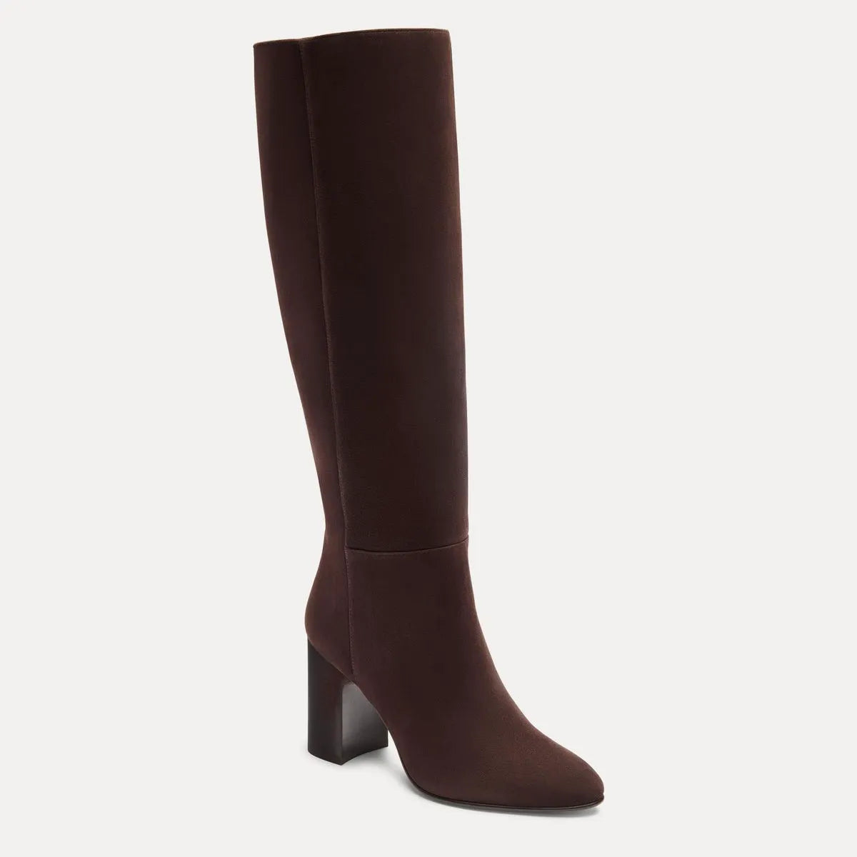 Mulberry Knee-High Boot - Midnight Espresso Suede