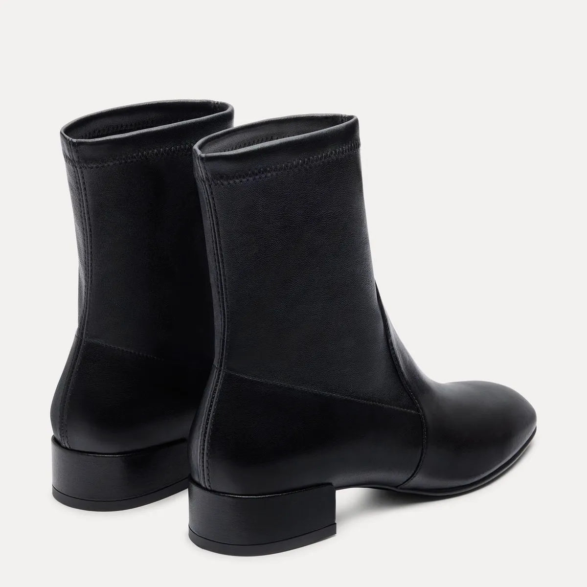 Bacari Bootie 25 - Black Stretch Leather