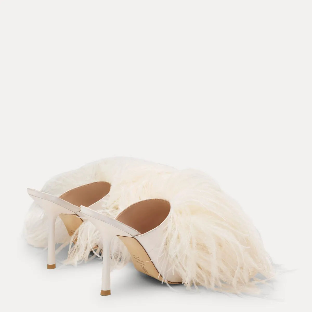 Boa Slide Sandal 100 - Cream Satin