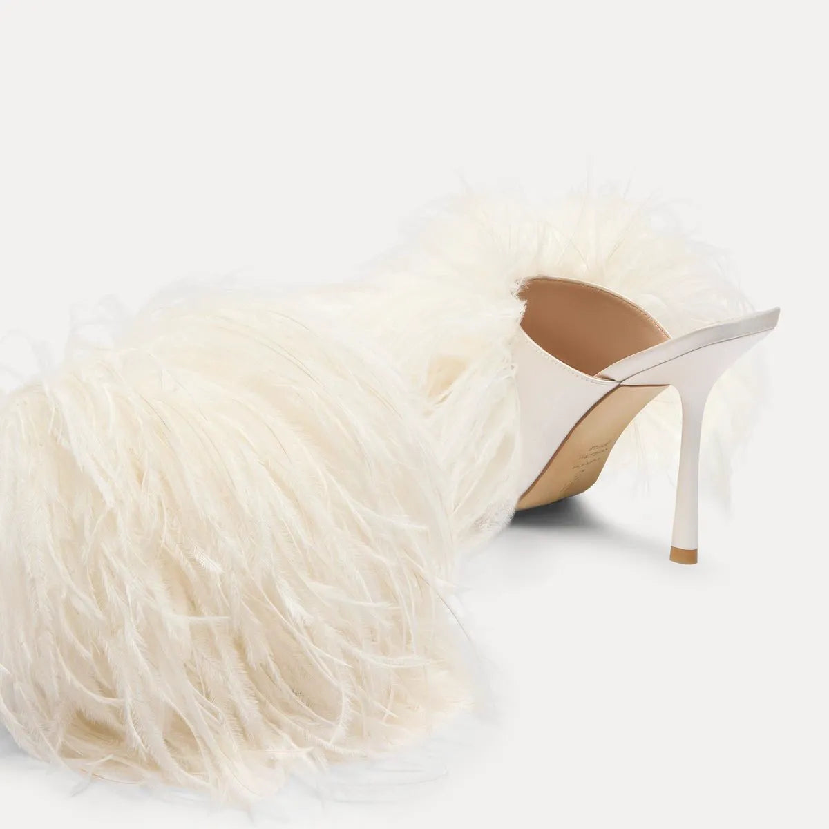 Boa Slide Sandal 100 - Cream Satin