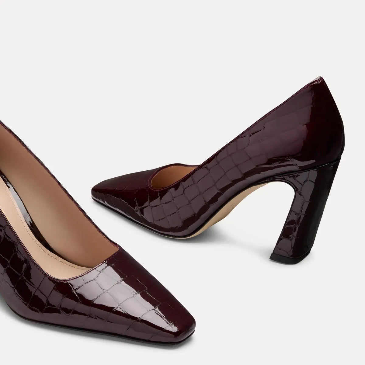 Stassi Pump 85 - Boysenberry Patent