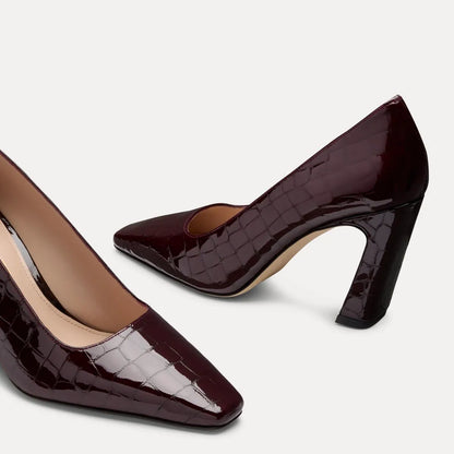 Stassi Pump 85 - Boysenberry Patent