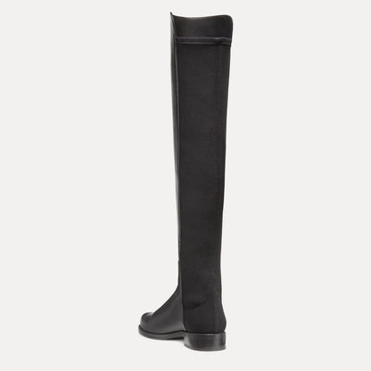 5050 Over-the-Knee Boot - Black Leather
