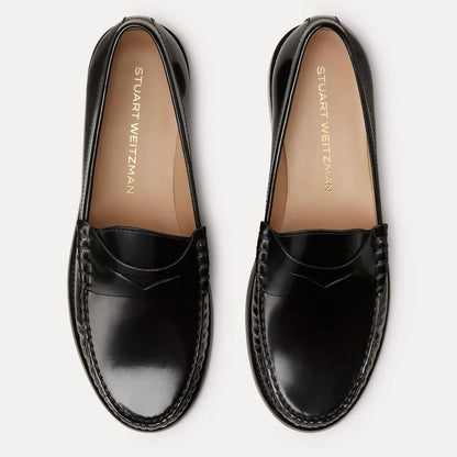 Lottie Loafer - Black Leather