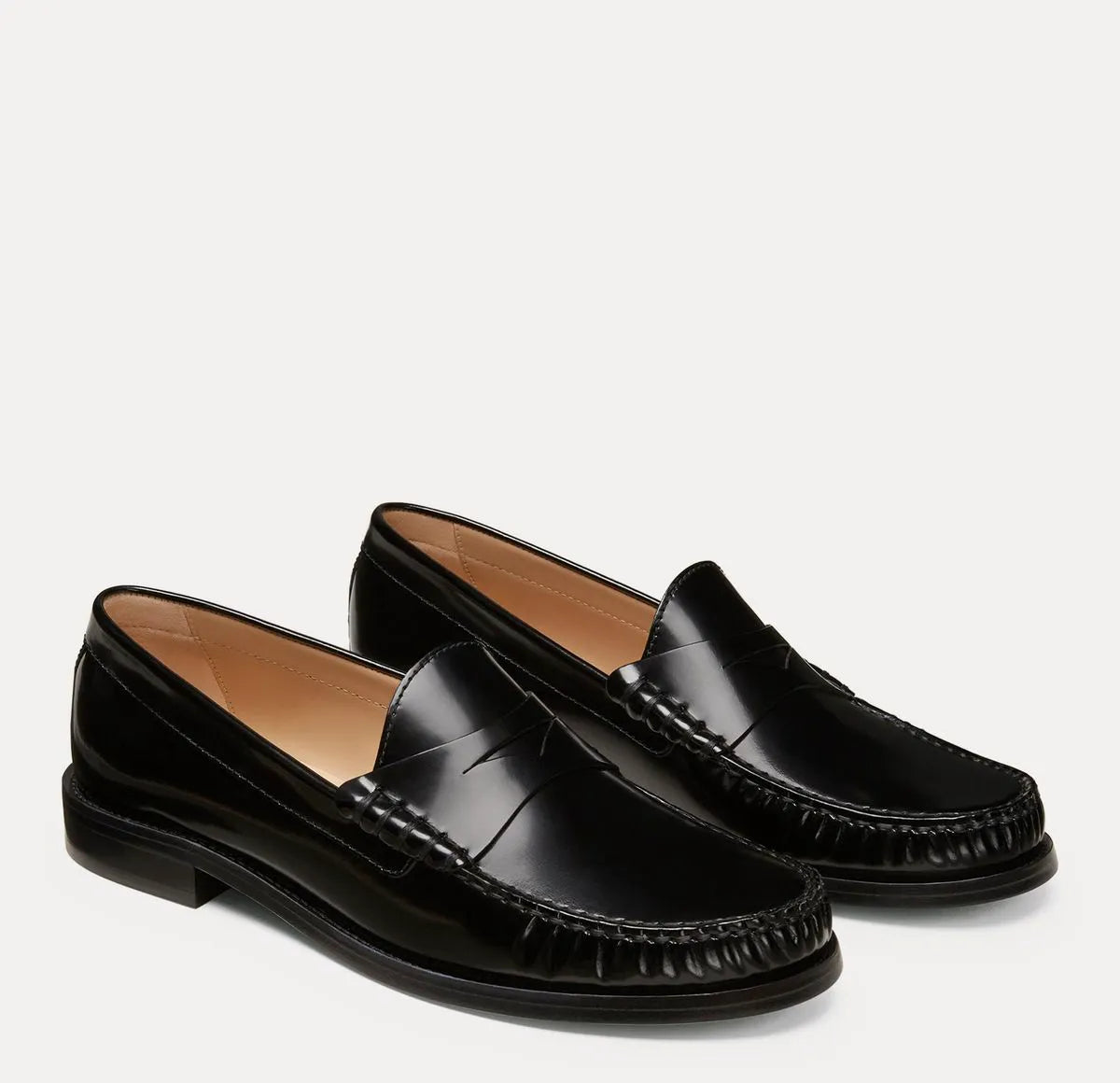 Lottie Loafer - Black Leather
