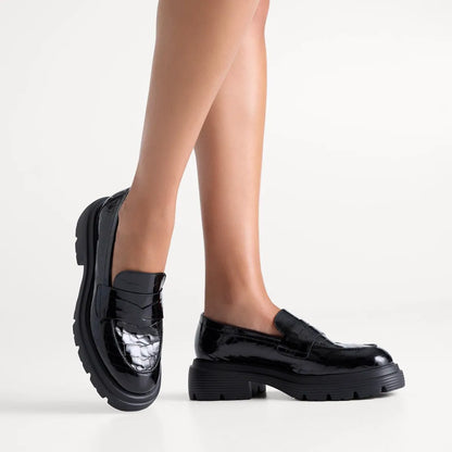 Hudson Lite Loafer - Black Leather