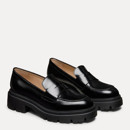 Hudson Lite Loafer - Black Leather