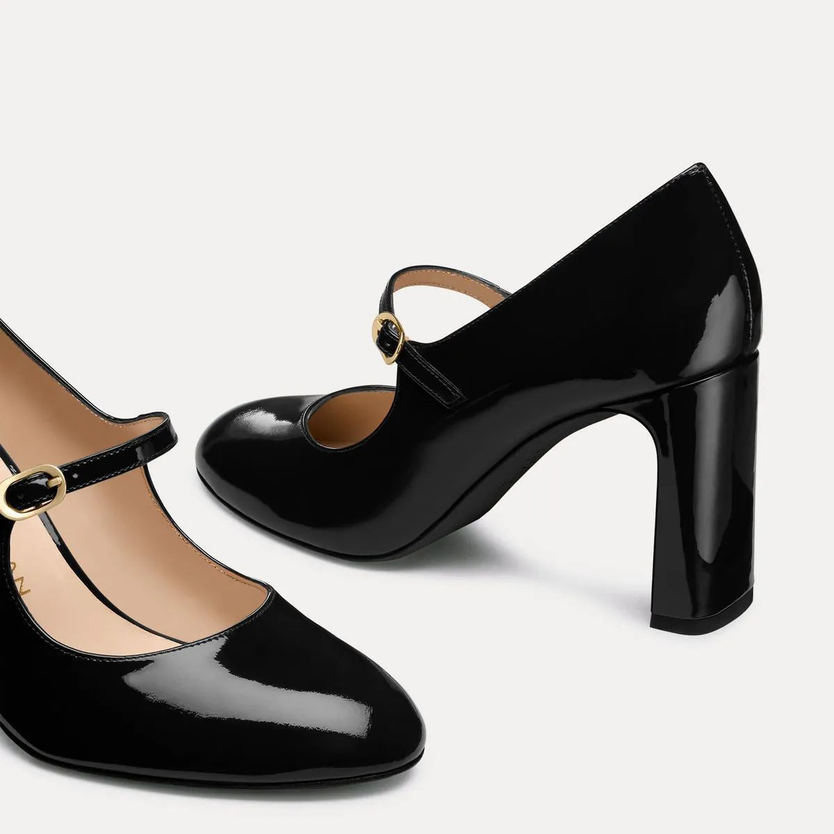 Babette Mary Jane Pump 85 - Black Patent Leather