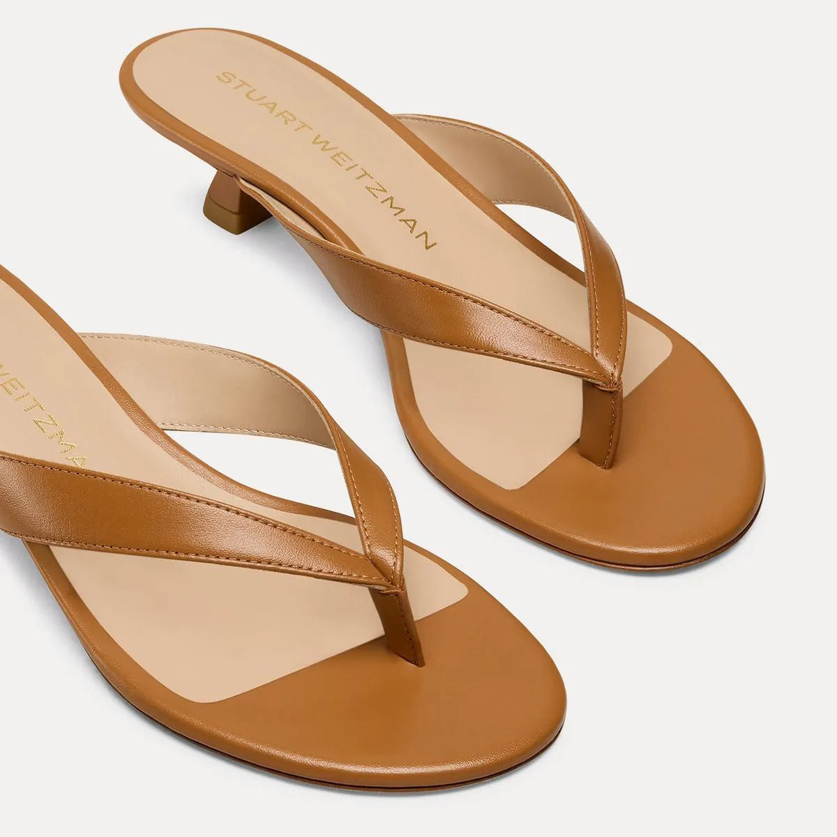 Rio Sleek Thong Sandal 35 - Macchiato Leather