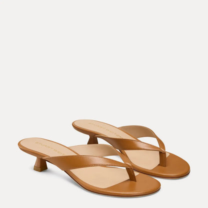 Rio Sleek Thong Sandal 35 - Macchiato Leather