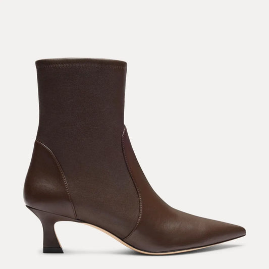 Vinnie Stretch Bootie 50 - Walnut Stretch Leather