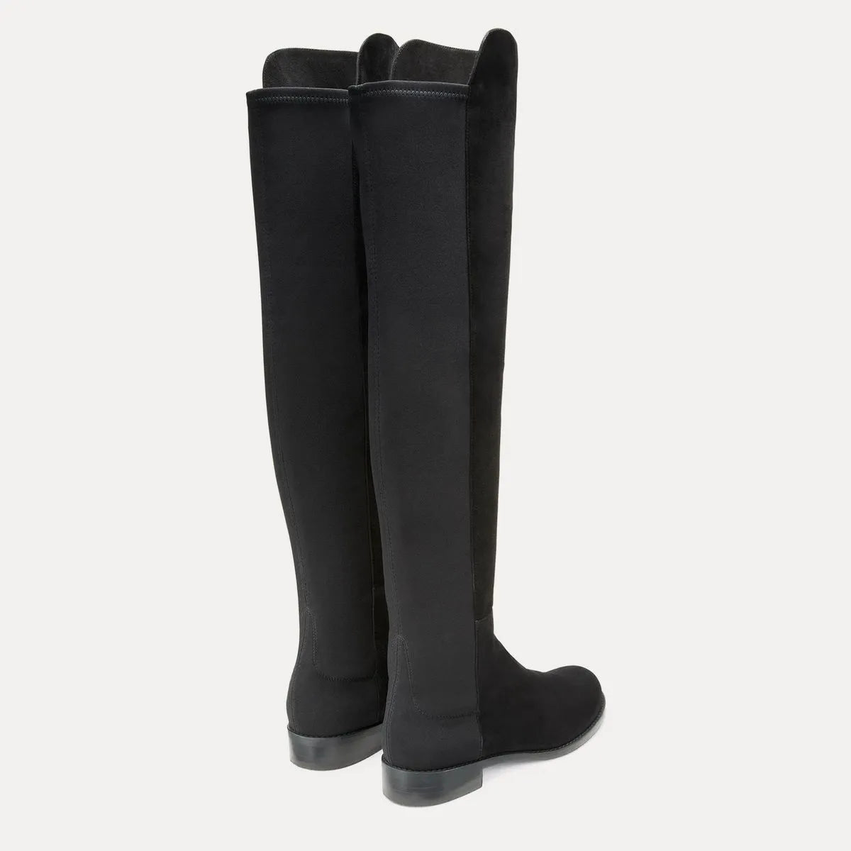 5050 Over-the-Knee Boot - Black Suede