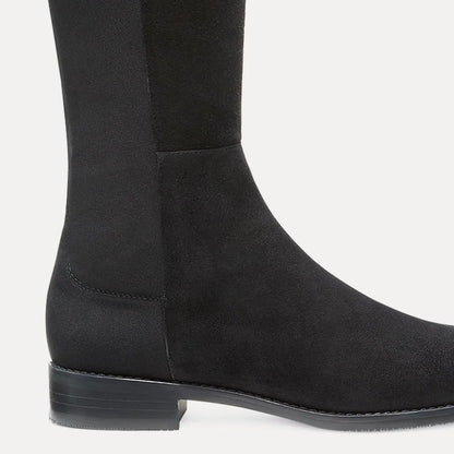 5050 Over-the-Knee Boot - Black Suede