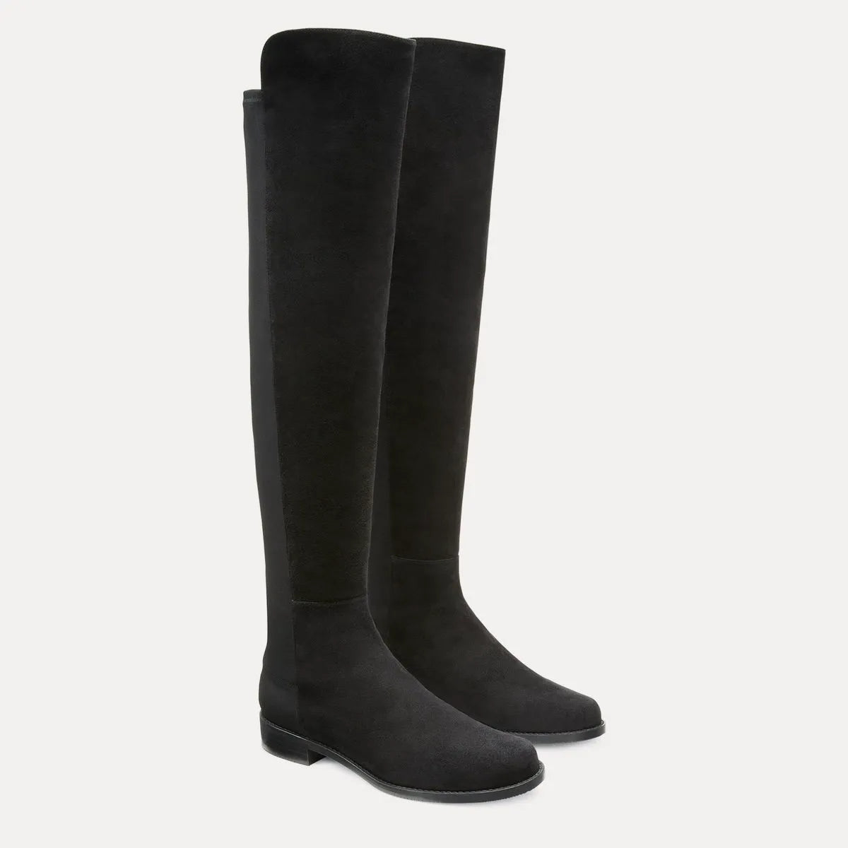 5050 Over-the-Knee Boot - Black Suede