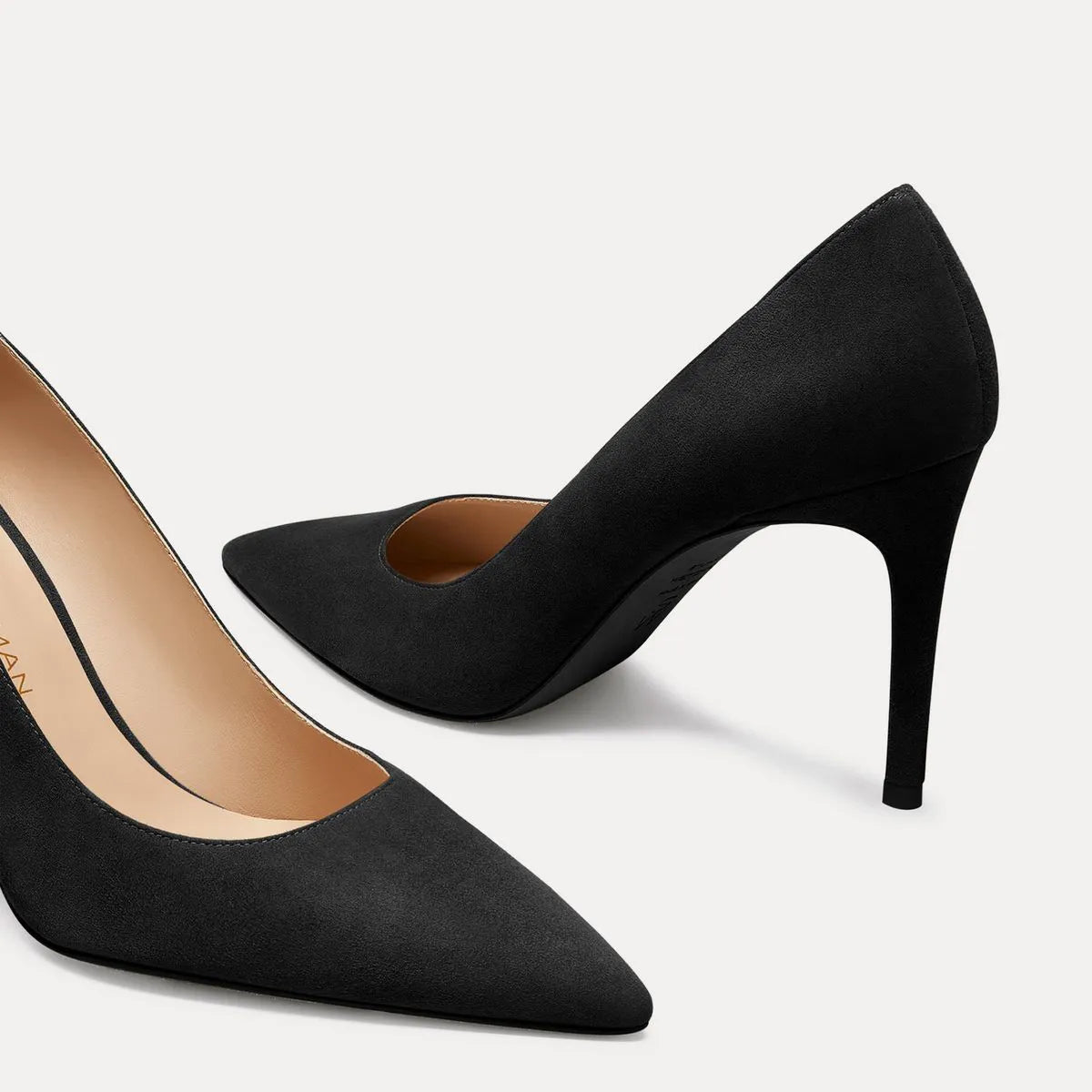 Stuart Power Pump 85 - Black Suede