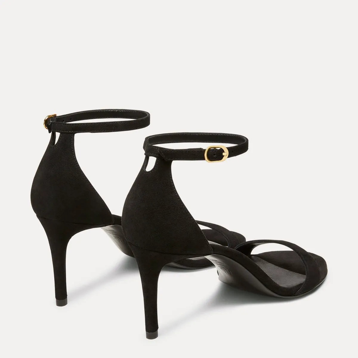 Nudist II Sandal 75 - Black Patent Leather