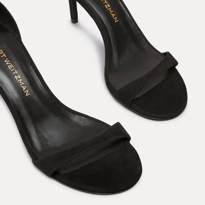 Nudist II Sandal 75 - Black Patent Leather