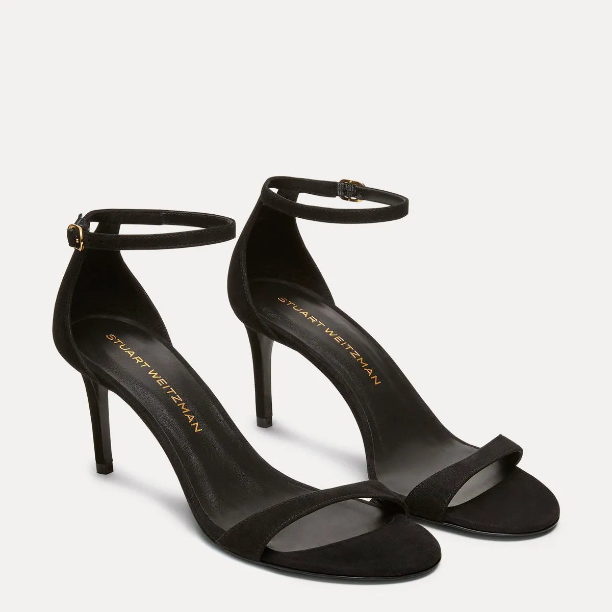 Nudist II Sandal 75 - Black Patent Leather