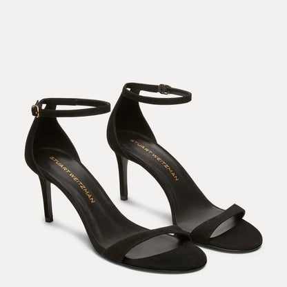Nudist II Sandal 75 - Black Patent Leather