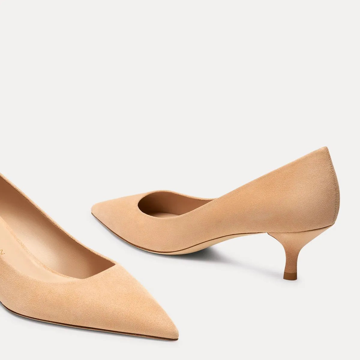 Stuart Power Pump 50 - Adobe Beige Suede