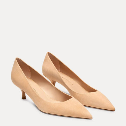 Stuart Power Pump 50 - Adobe Beige Suede
