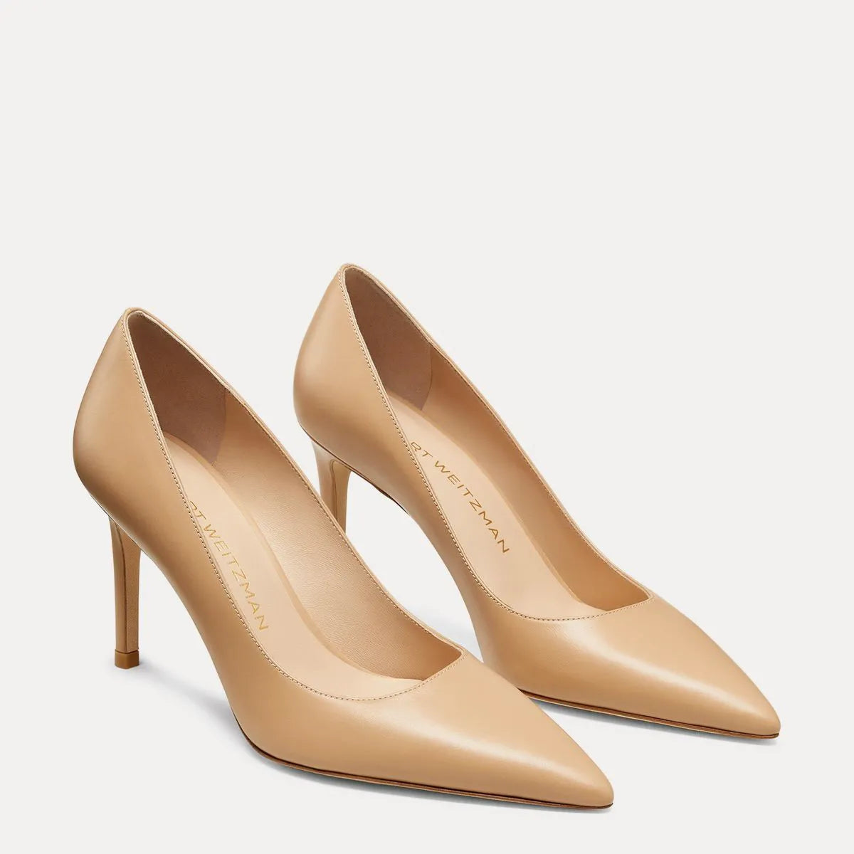 Stuart Power Pump 85 - Adobe Beige Leather