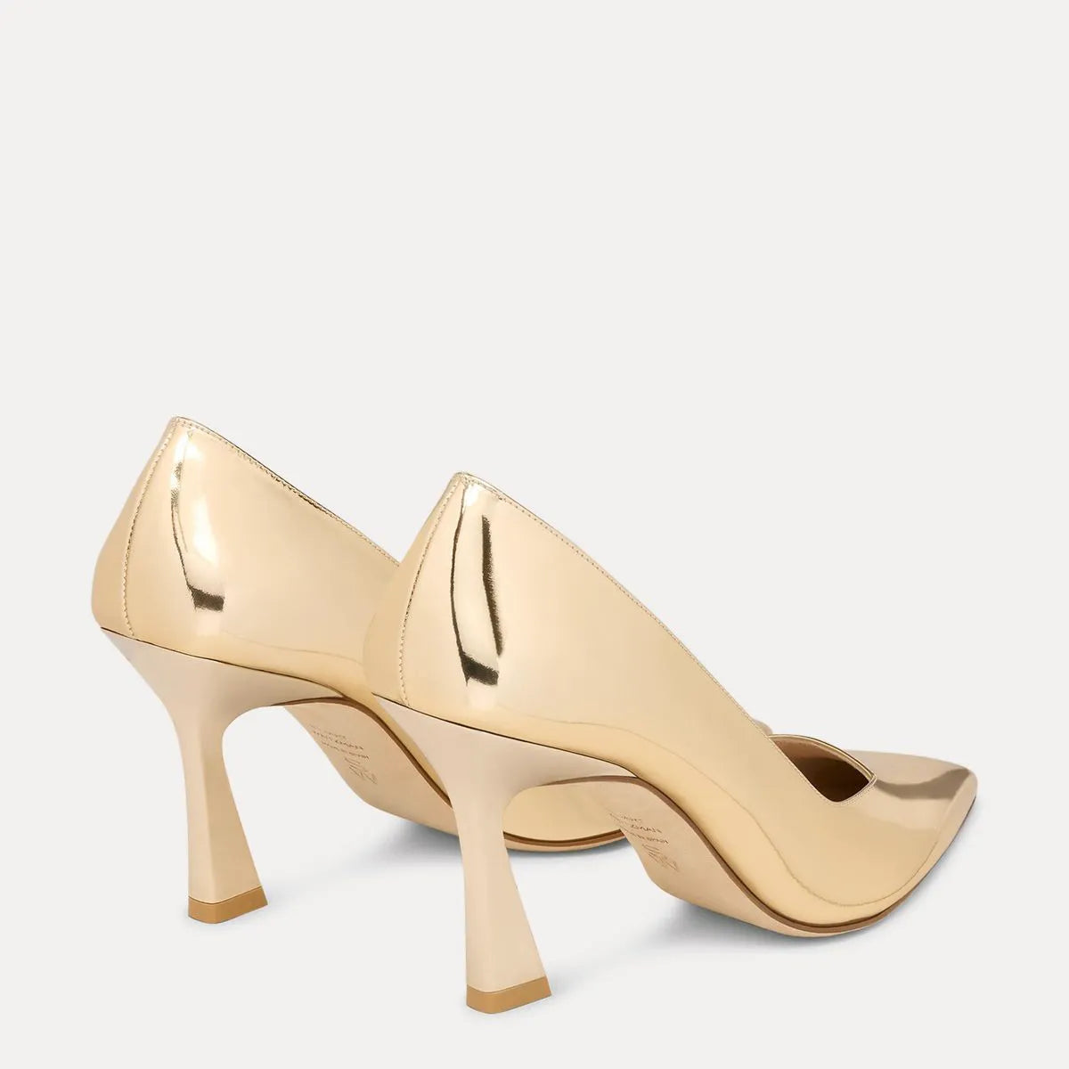 Vinnie Pump 85 - Platino Gold Leather