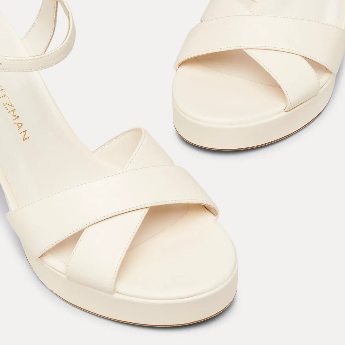 Dayna Platform Sandal 110 - Seashell Leather