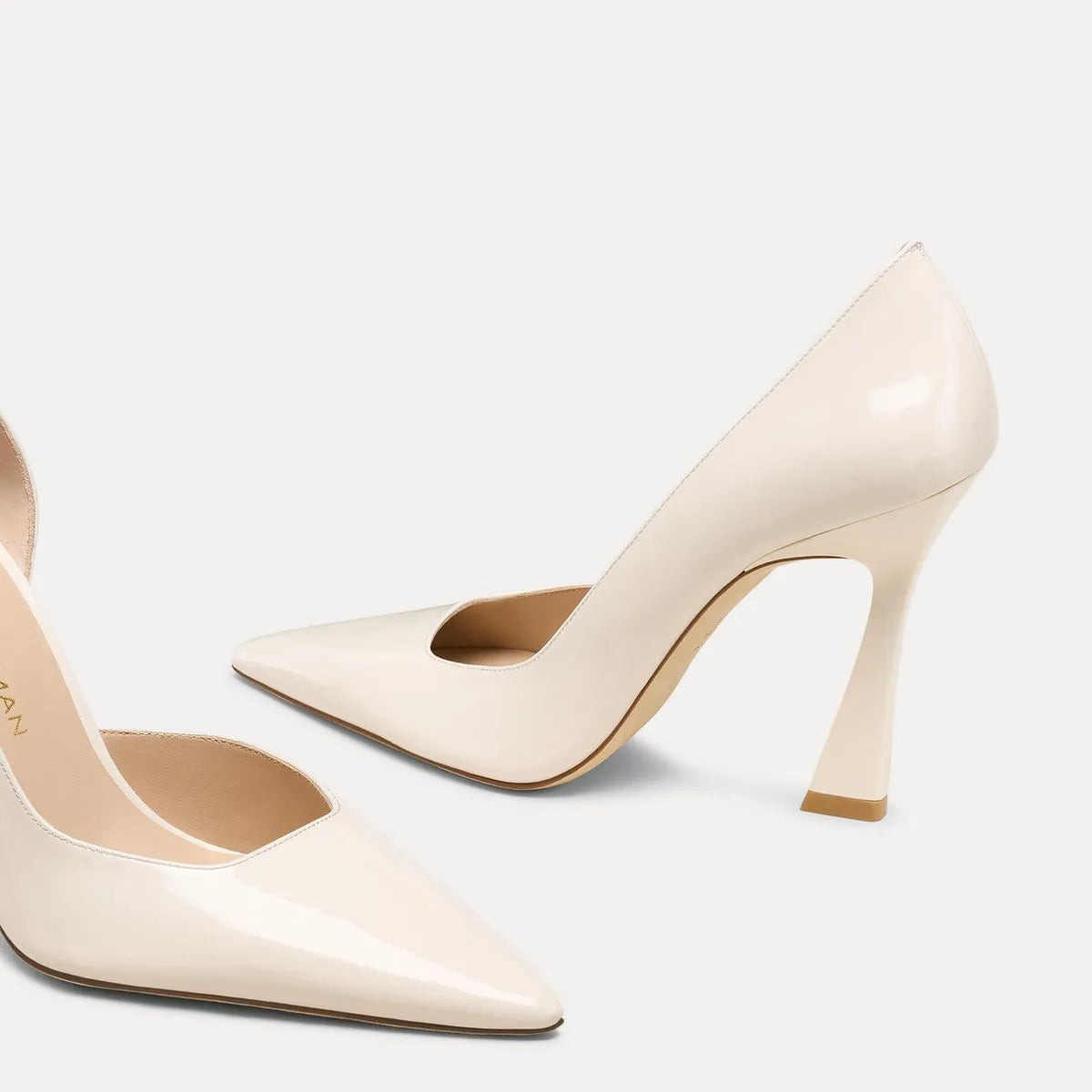 Vinnie D'orsay Pump 100 - Cream Patent Leather