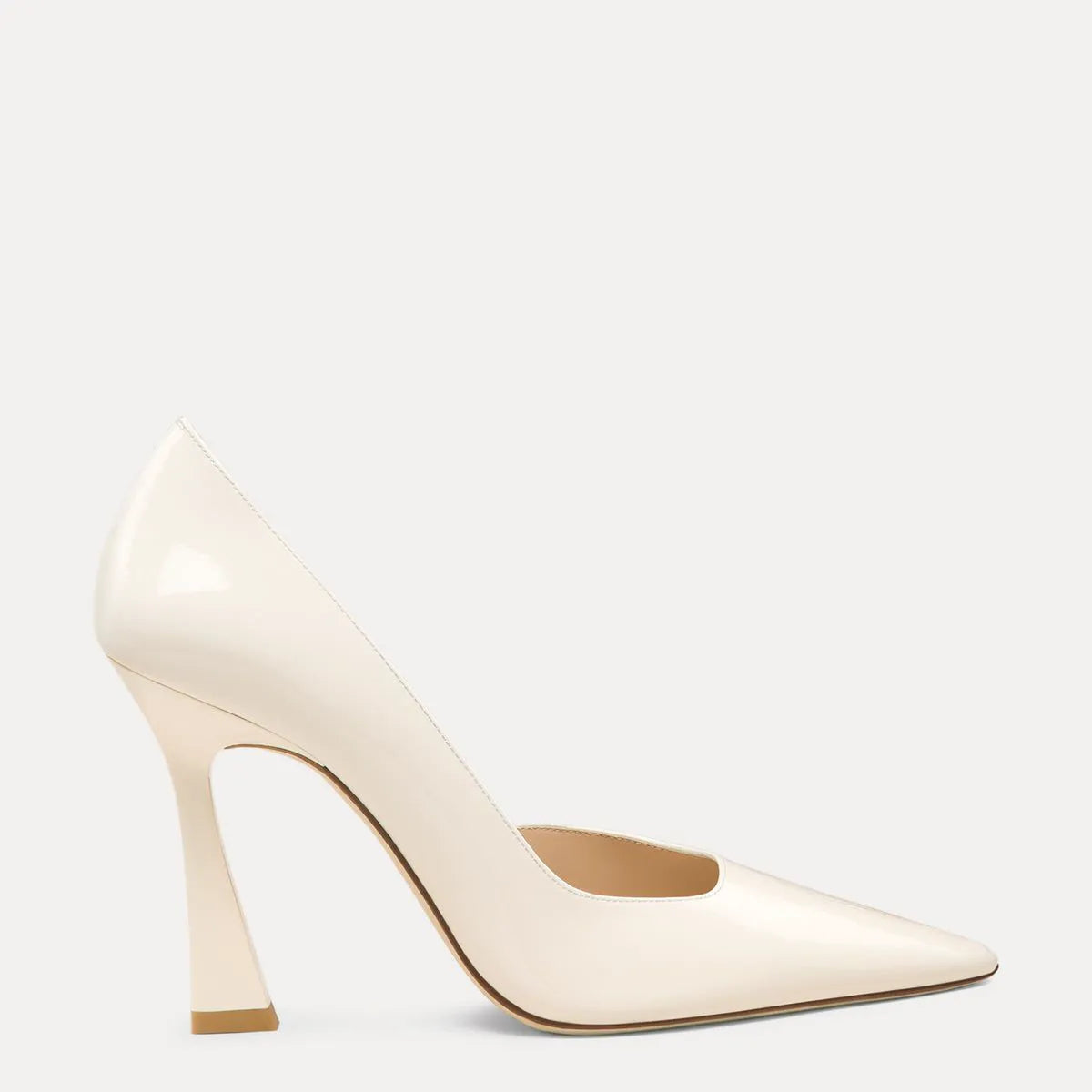 Vinnie D'orsay Pump 100 - Cream Patent Leather