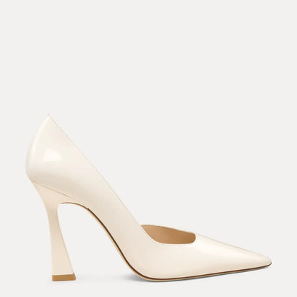 Vinnie D'orsay Pump 100 - Cream Patent Leather