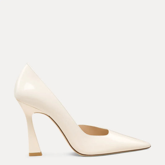 Vinnie D'orsay Pump 100 - Cream Patent Leather