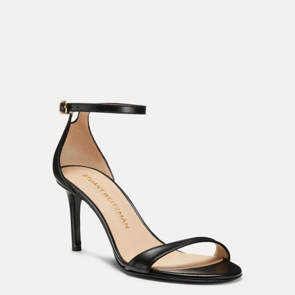 Nudist II Sandal 75 - Black Leather