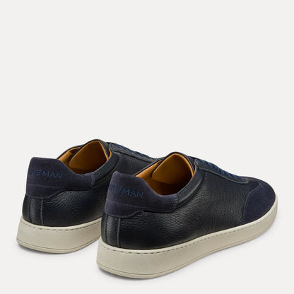 Men's Banner Sneaker - Navy Blue & Dark Navy