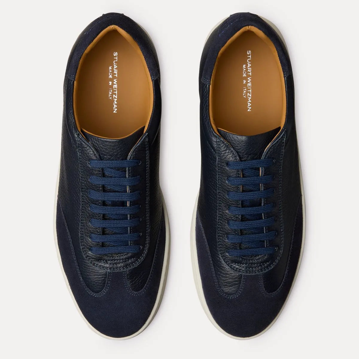 Men's Banner Sneaker - Navy Blue & Dark Navy