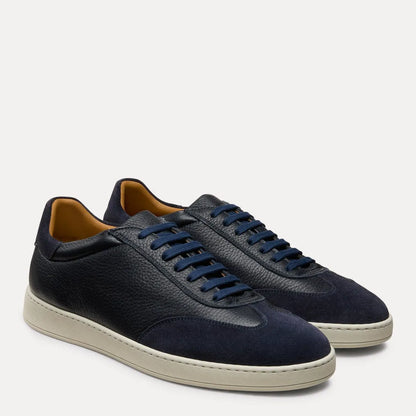Men's Banner Sneaker - Navy Blue & Dark Navy