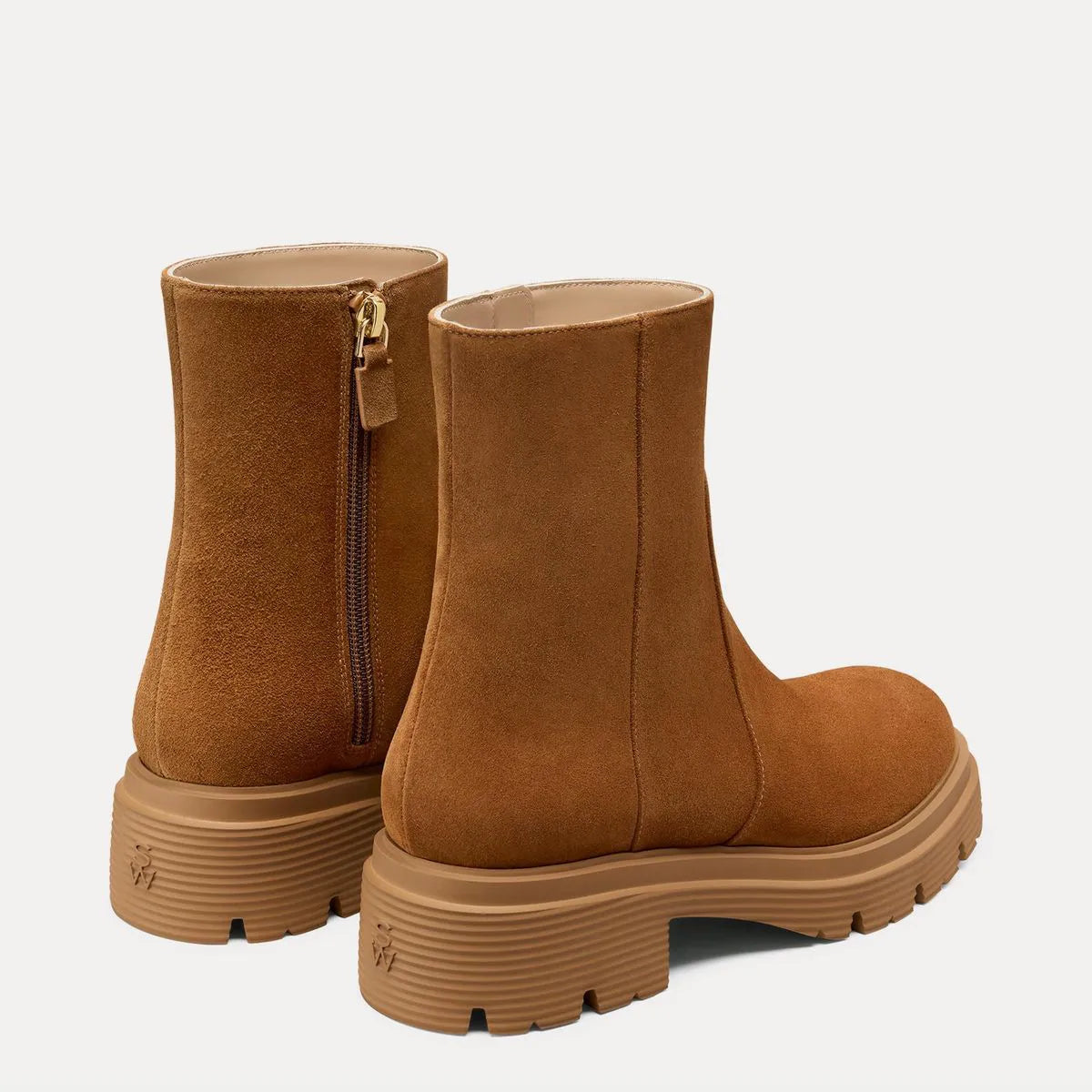 Hudson Lite Zip Bootie - Doe Brown Suede
