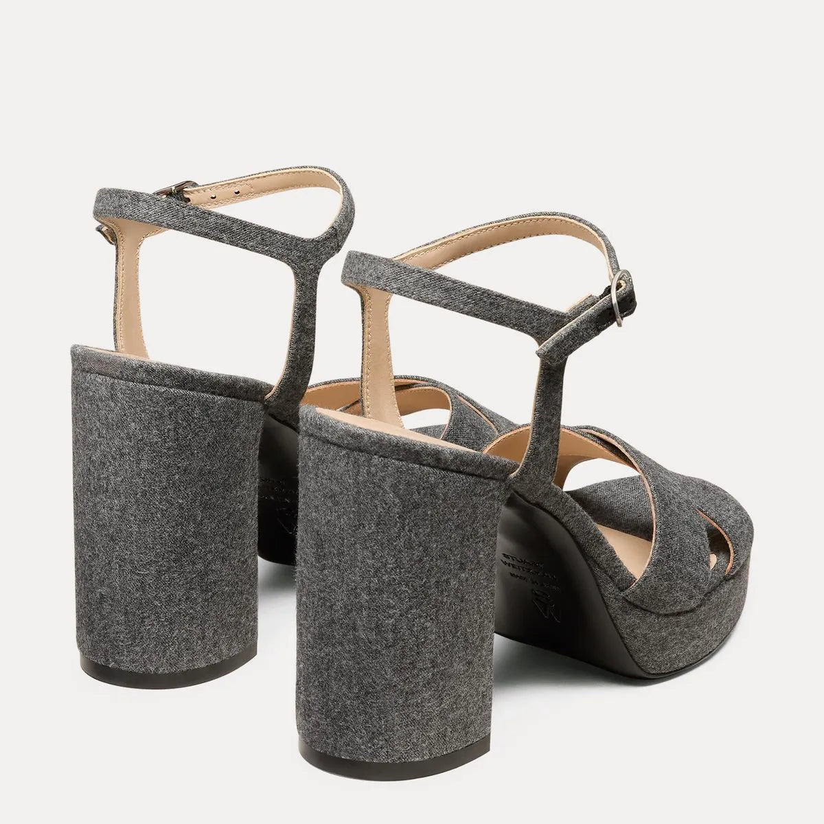 Dayna Platform Sandal 110 - Slate Gray Flannel