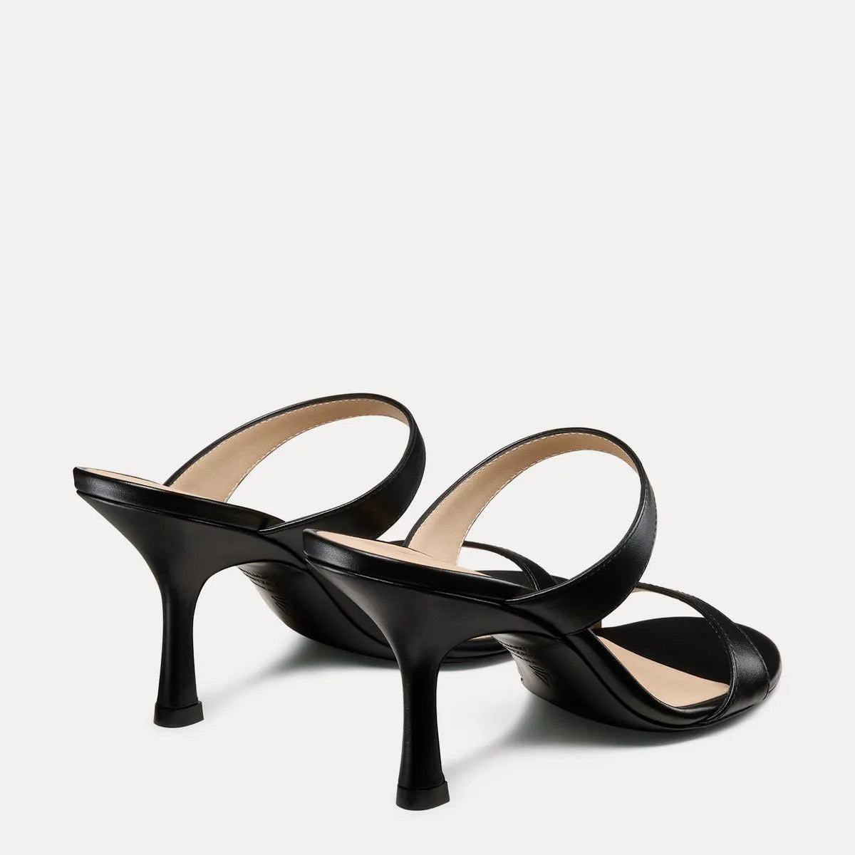 Nudist Slide Sandal 85 - Black Leather