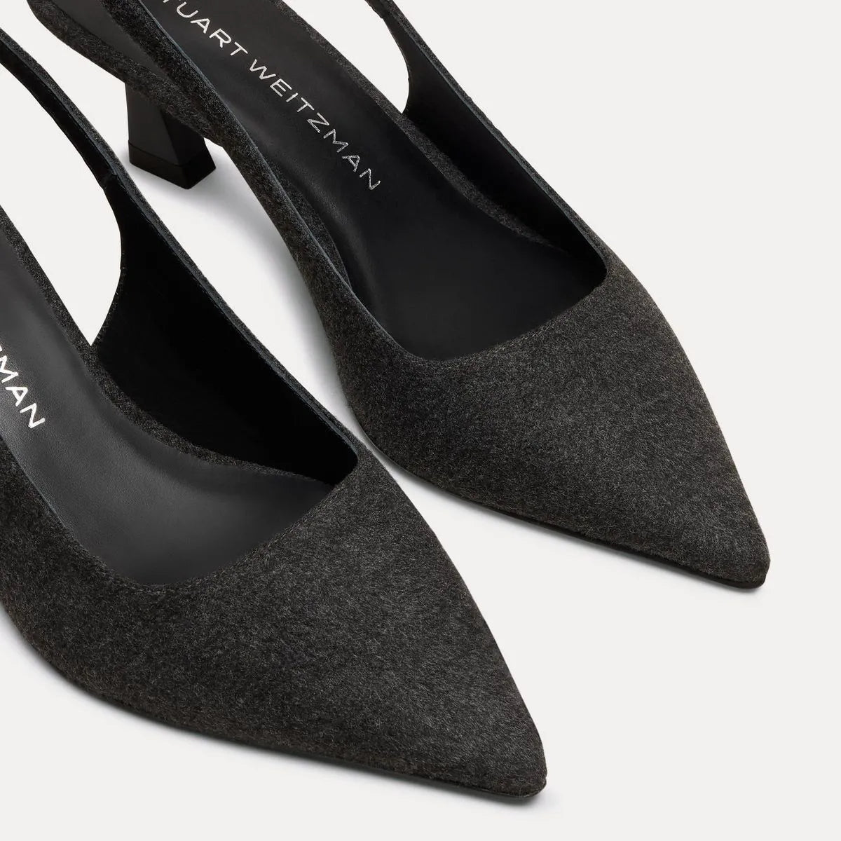 Vinnie Ankle-Strap Pump 50 - Charcoal Flannel
